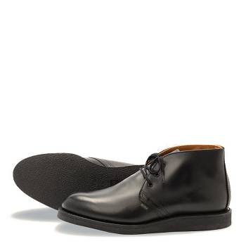 Red Wing Férfi Heritage Postman Chukka Bakancs Fekete